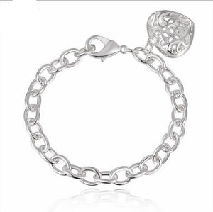 Heart Filigree Brecelet