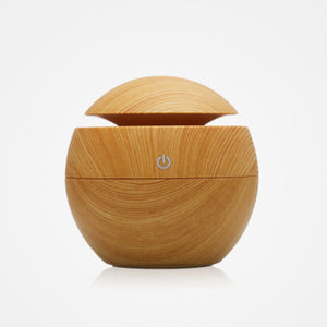 Mini Wooden LED Light Aromatherapy Diffusers