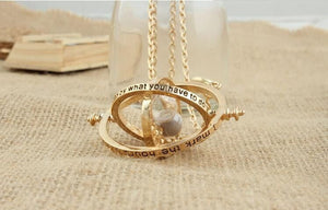 Vintage Hourglass Necklace