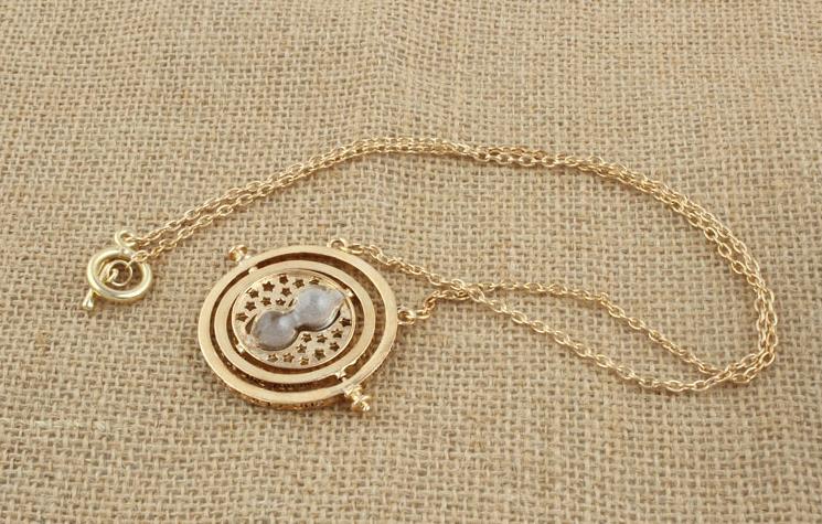 Vintage Hourglass Necklace