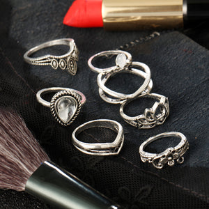Lotus Ring Set