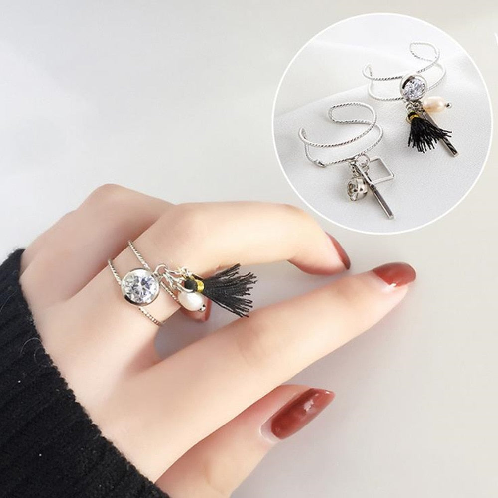Charmed Double C Cut Ring