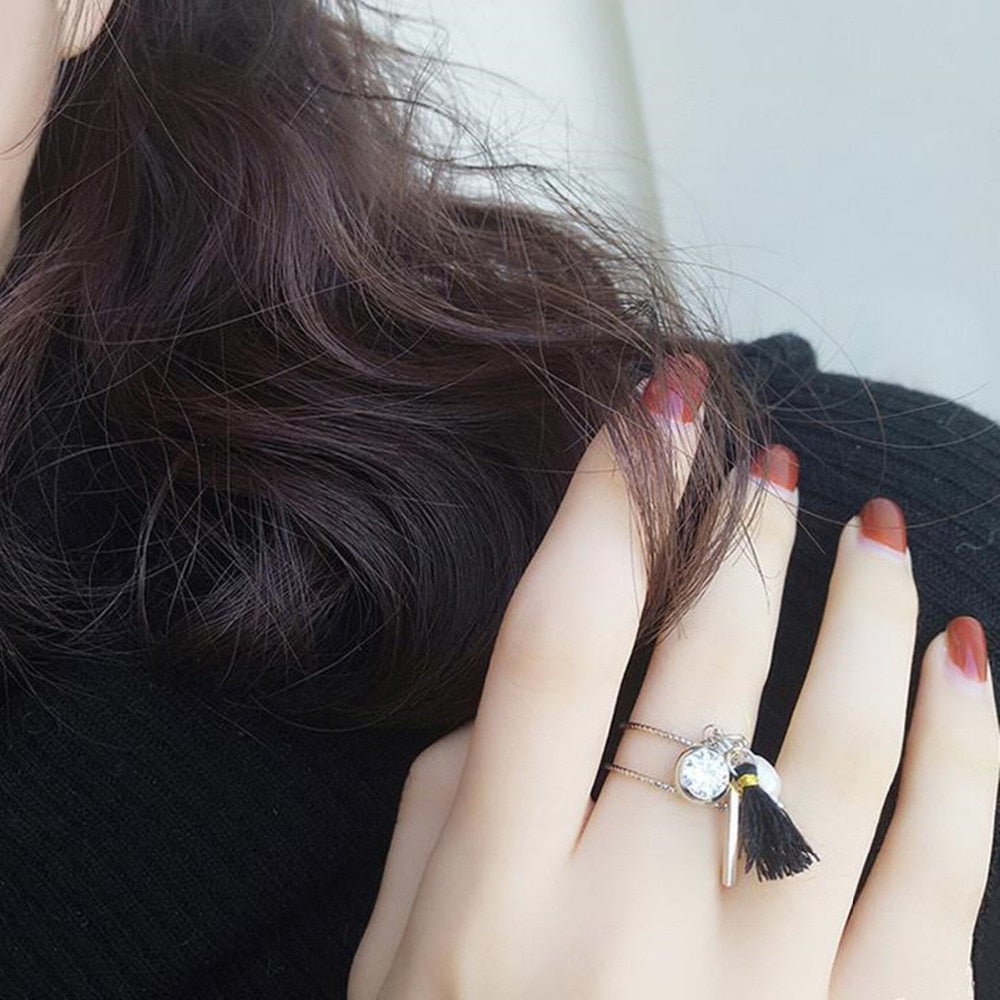 Charmed Double C Cut Ring