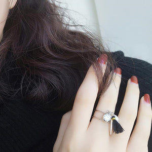 Charmed Double C Cut Ring