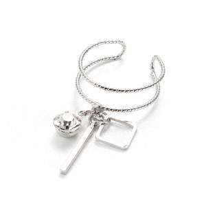 Charmed Double C Cut Ring