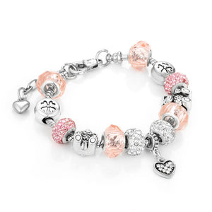 Crystal Charm Bracelet