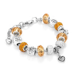 Crystal Charm Bracelet