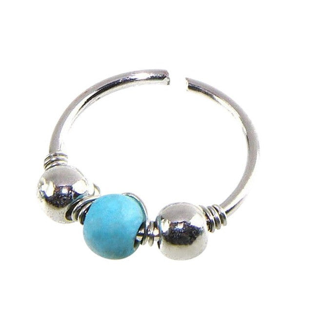 Beaded Nose or Earring Stainless Steel