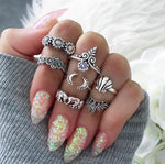 7 Pc. Beautiful Things Ring Set
