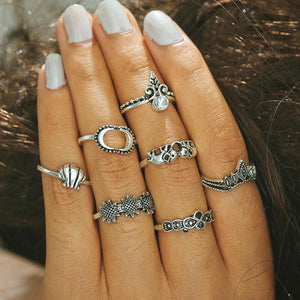 7 Pc. Beautiful Things Ring Set