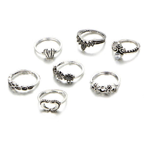 7 Pc. Beautiful Things Ring Set