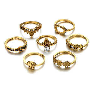 7 Pc. Beautiful Things Ring Set