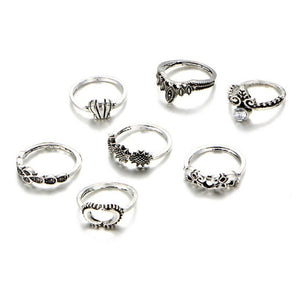 7 Pc. Beautiful Things Ring Set