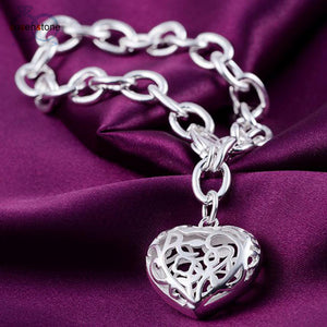 Heart Filigree Brecelet