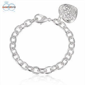 Heart Filigree Brecelet