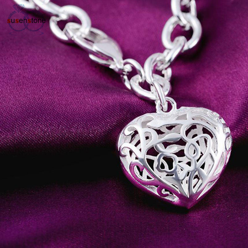 Heart Filigree Brecelet