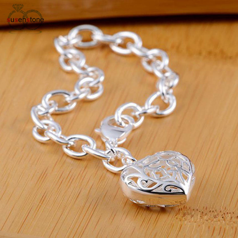 Heart Filigree Brecelet