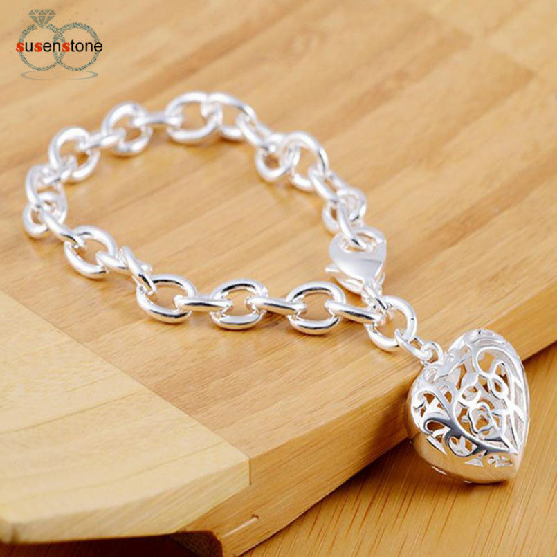 Heart Filigree Brecelet