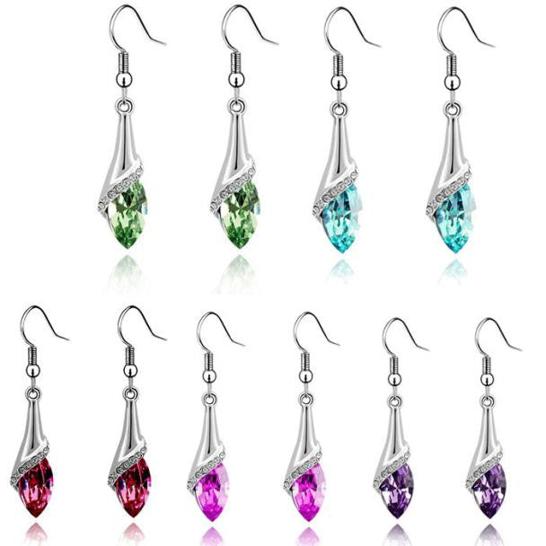 Crystal Drop Earrings