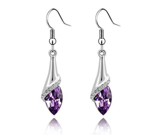 Crystal Drop Earrings