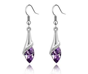 Crystal Drop Earrings