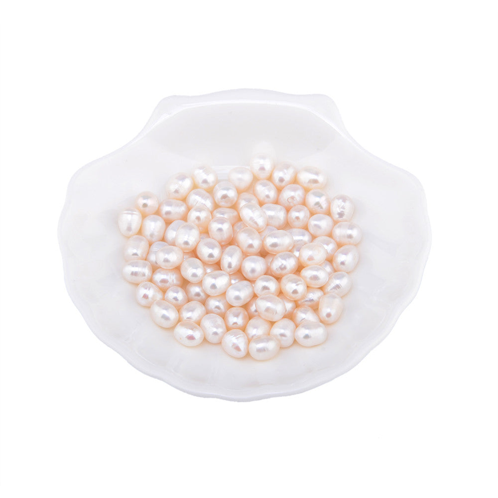 100 Piece 7-8mm Natural  Freshwater Pearls