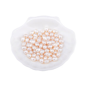 100 Piece 7-8mm Natural  Freshwater Pearls