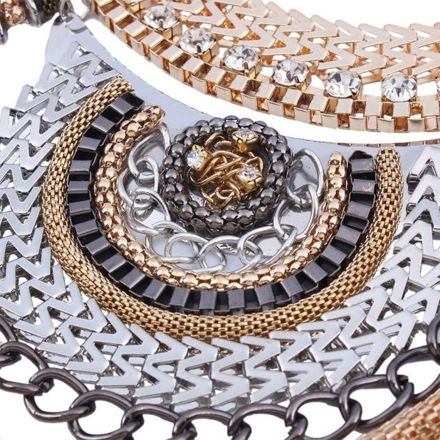 Tribal Chain Neck Dress