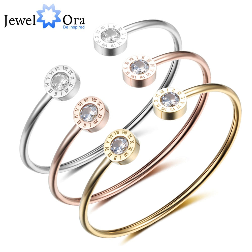 Roman Numeral Bangle