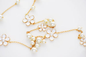 Pearl Flower Necklace