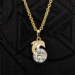Playful Dolphin Necklace Set