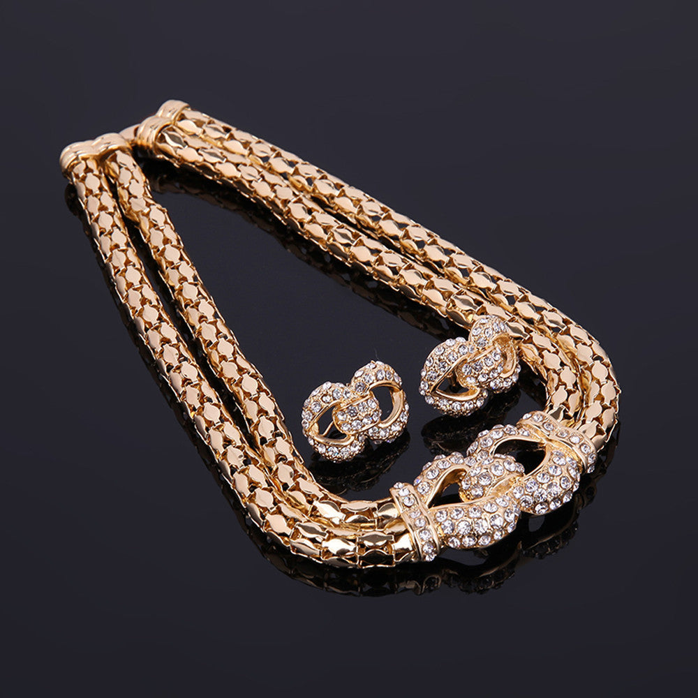 Knots And Stones Necklace Sets