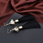 Cage & Tassel Earrings
