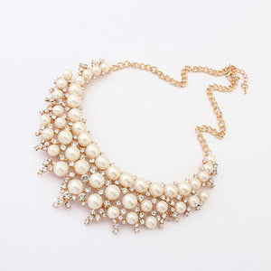 Pearls And Stars Necklace