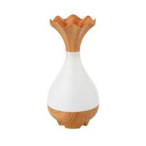 Wooden Vase USB Air Humidifier For Aromatherapy