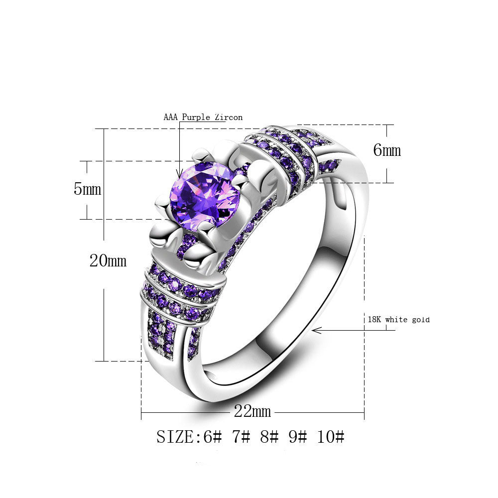 Purple Passions Ring