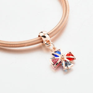 Red White & Blue Crystal Bangles