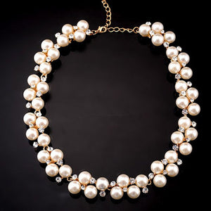 Sparkle Pearl Necklace