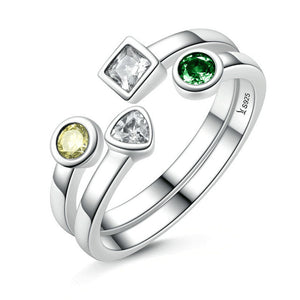 Stars And Signs Stack Ring Set