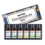 6 Pack Essential Oils For Aromatherapy Diffusers