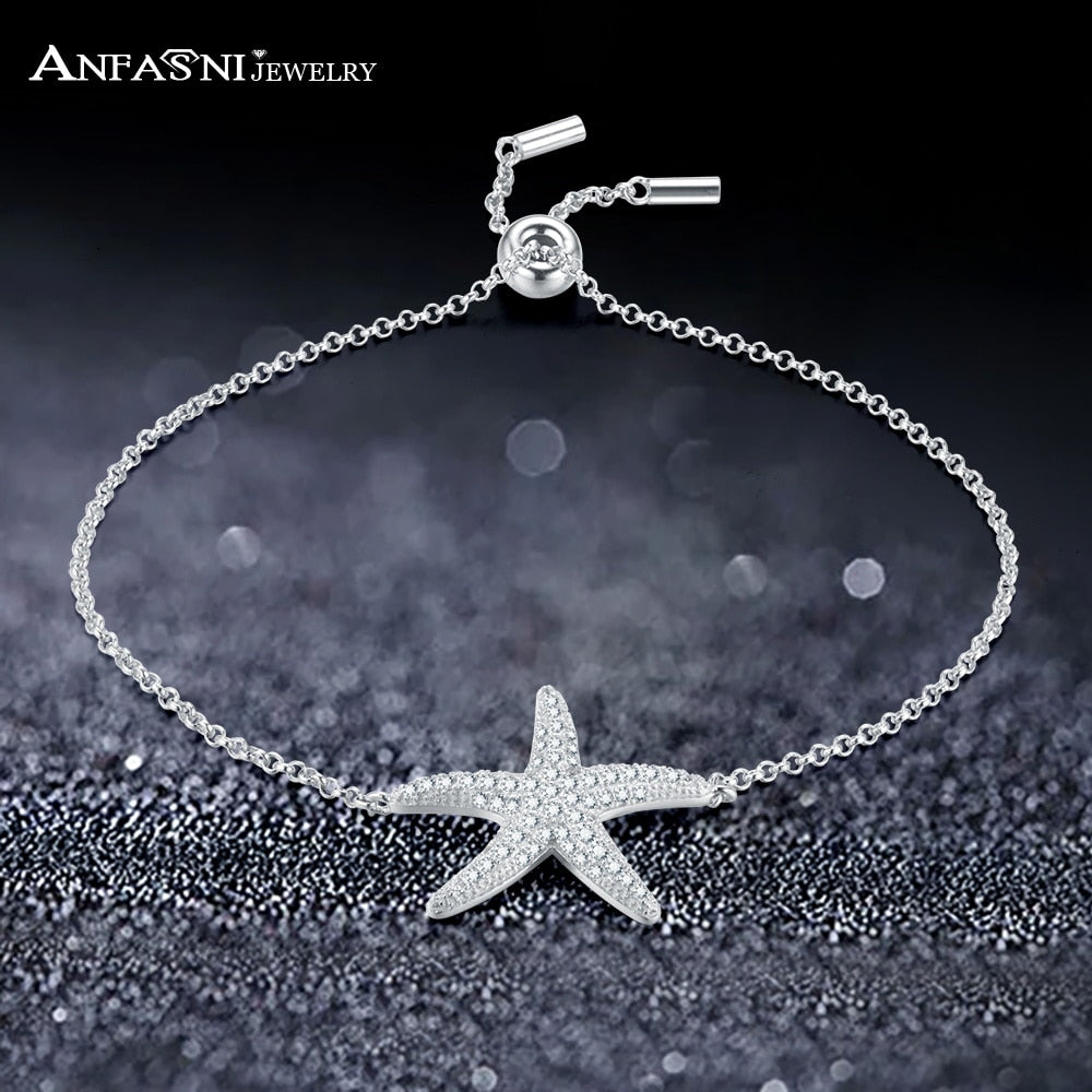 ANFASNI Starfish Adjustable Bracelet