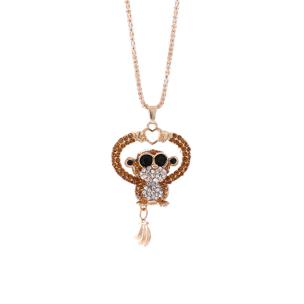 Monkey Loves Necklace