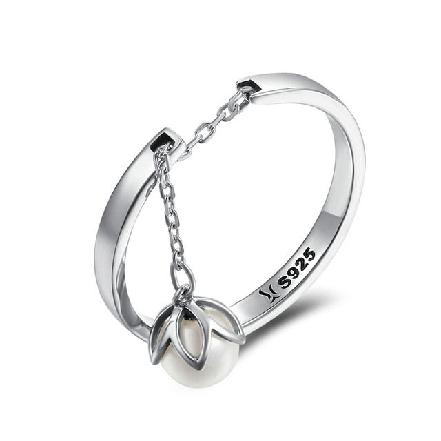 Tears of Flowers Adjustable Ring