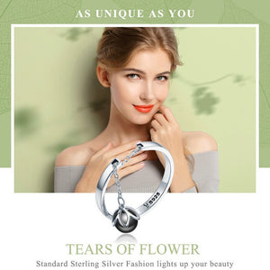 Tears of Flowers Adjustable Ring