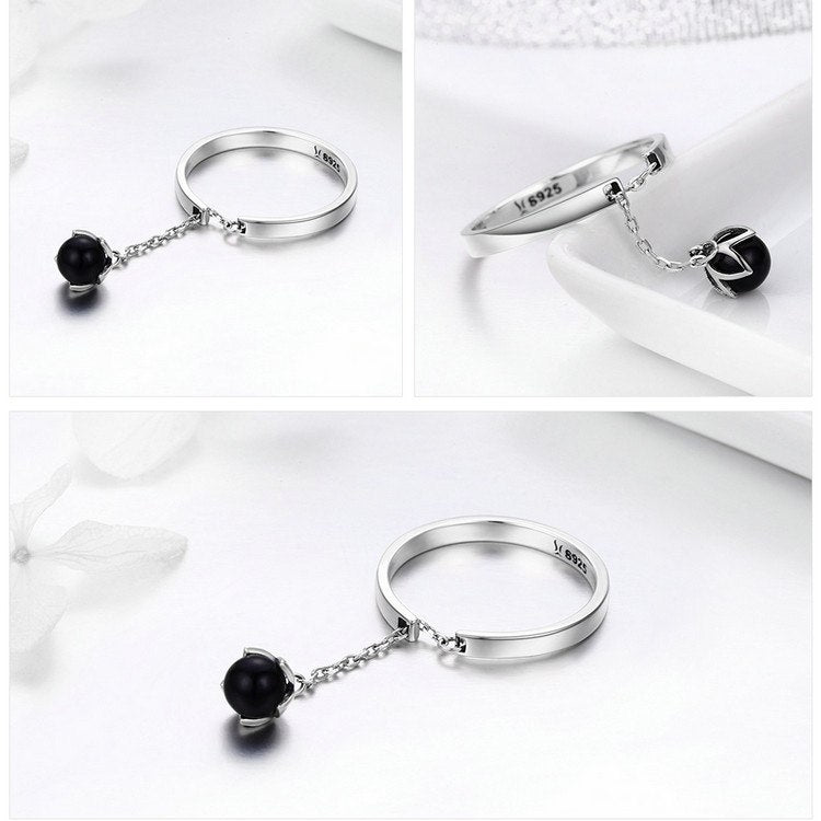 Tears of Flowers Adjustable Ring