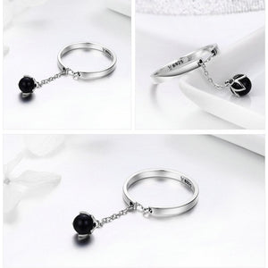 Tears of Flowers Adjustable Ring