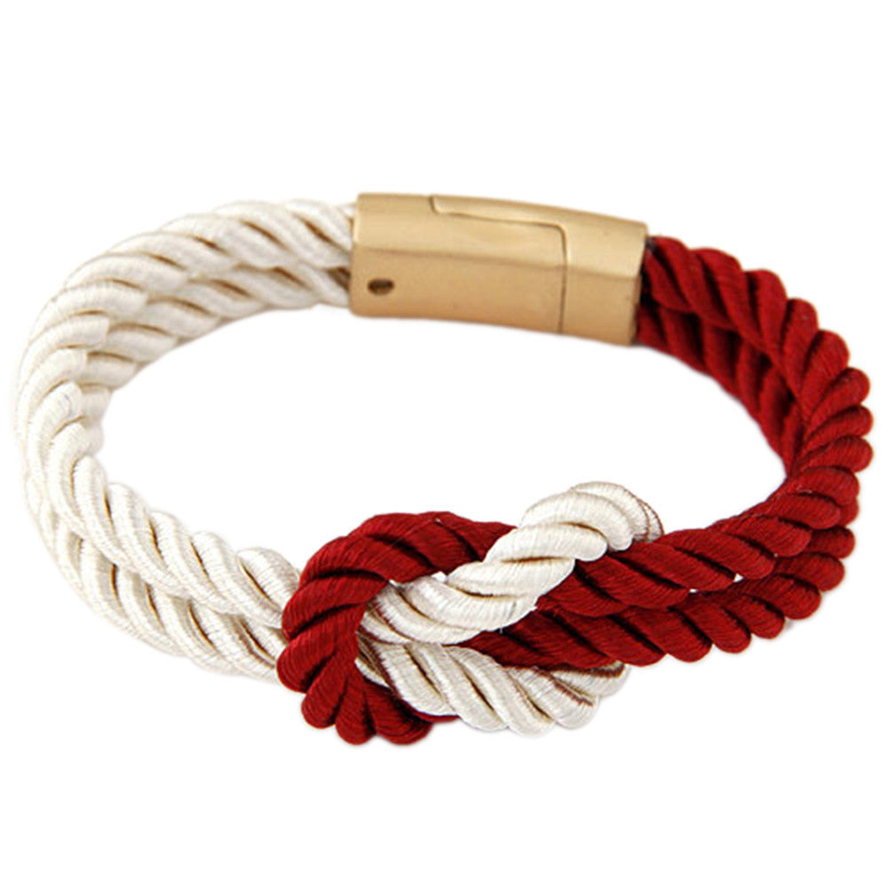 Slip Knot Cord Bracelet