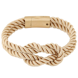Slip Knot Cord Bracelet