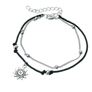 3 Layer Boho Anklets