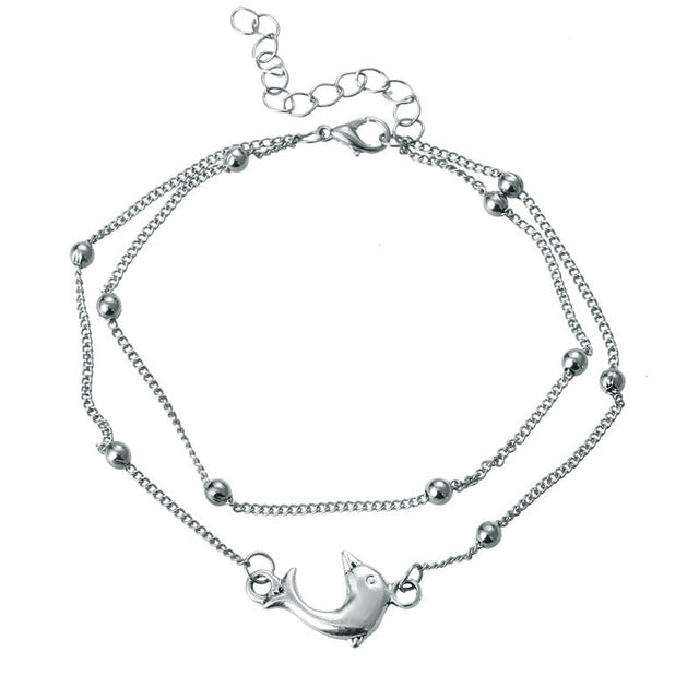 3 Layer Boho Anklets